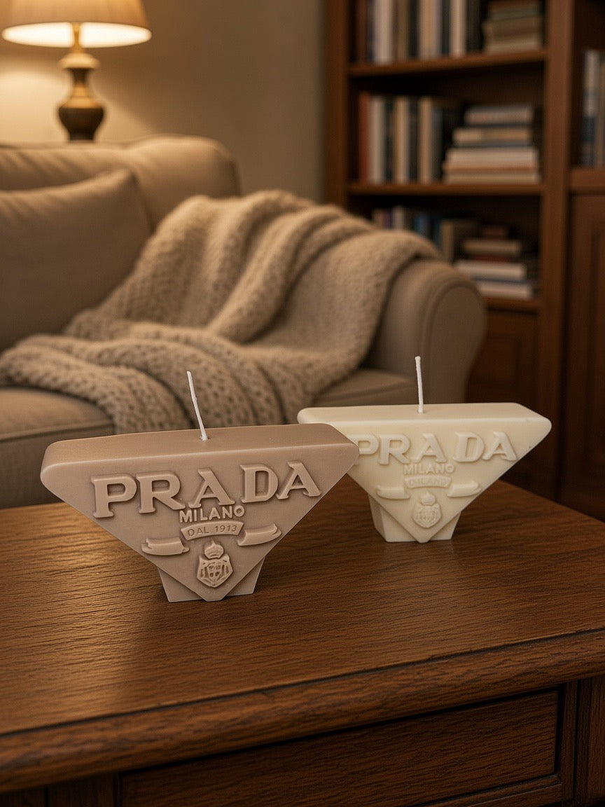 Cozy Luxury: Prada Milano Candles at Home Set